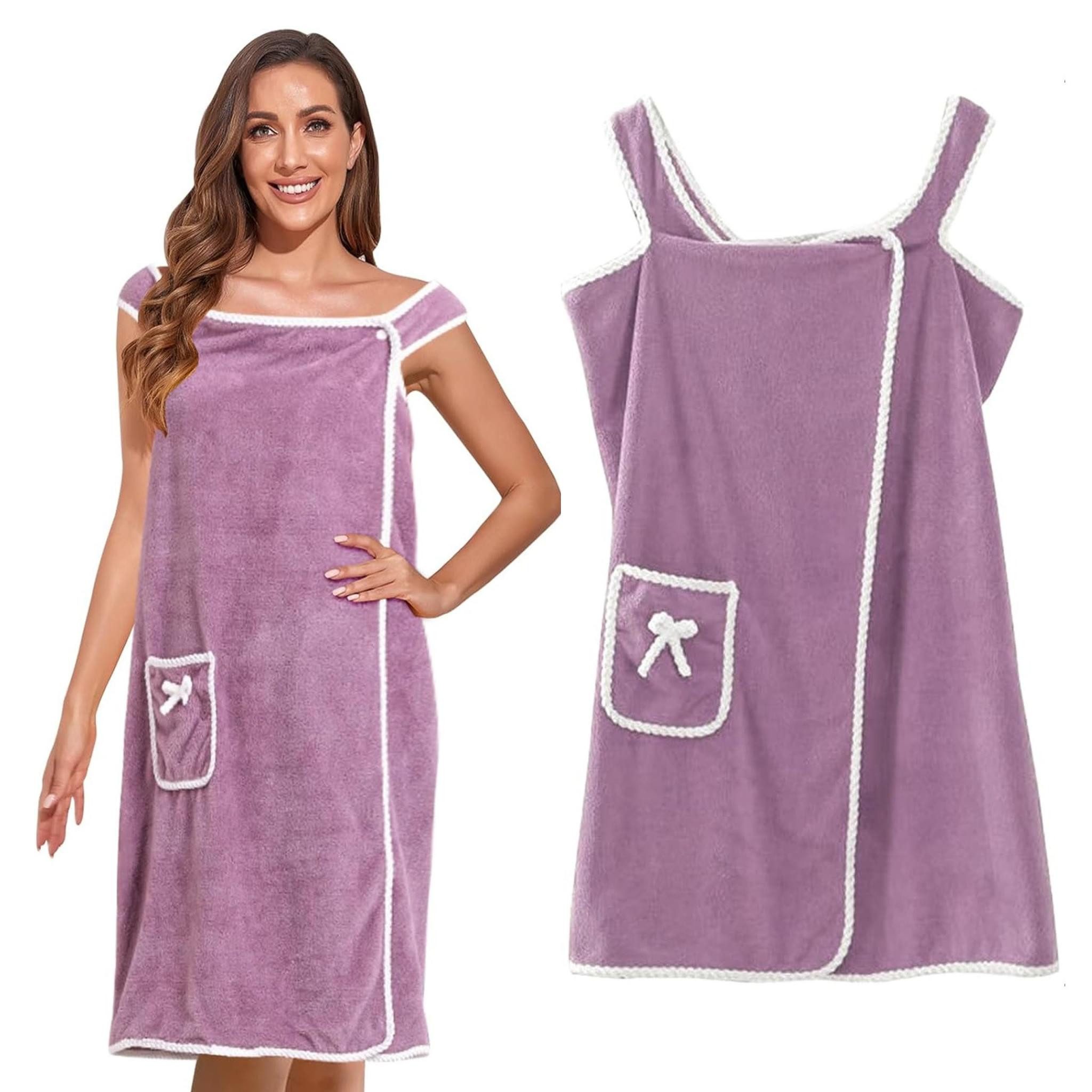 LA CUTE Saunatuch Damen Handtuch Bademantel günstig online kaufen