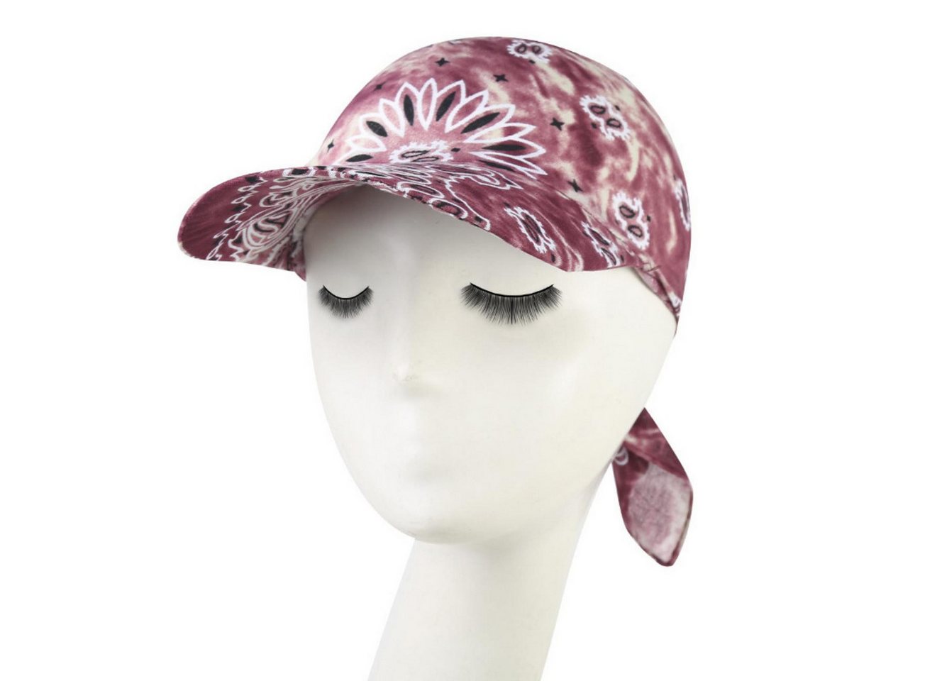 Coonoor Baseball Cap Bandana Cap mit Schleifenbindung Damen,leicht und weich