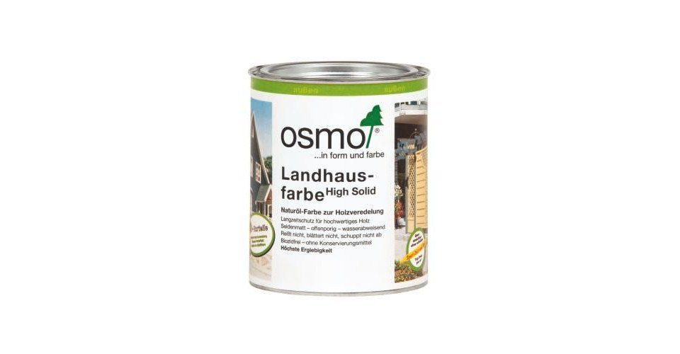 Osmo Holzschutzlasur Osmo Landhausfarbe 750 ml anthrazitgrau