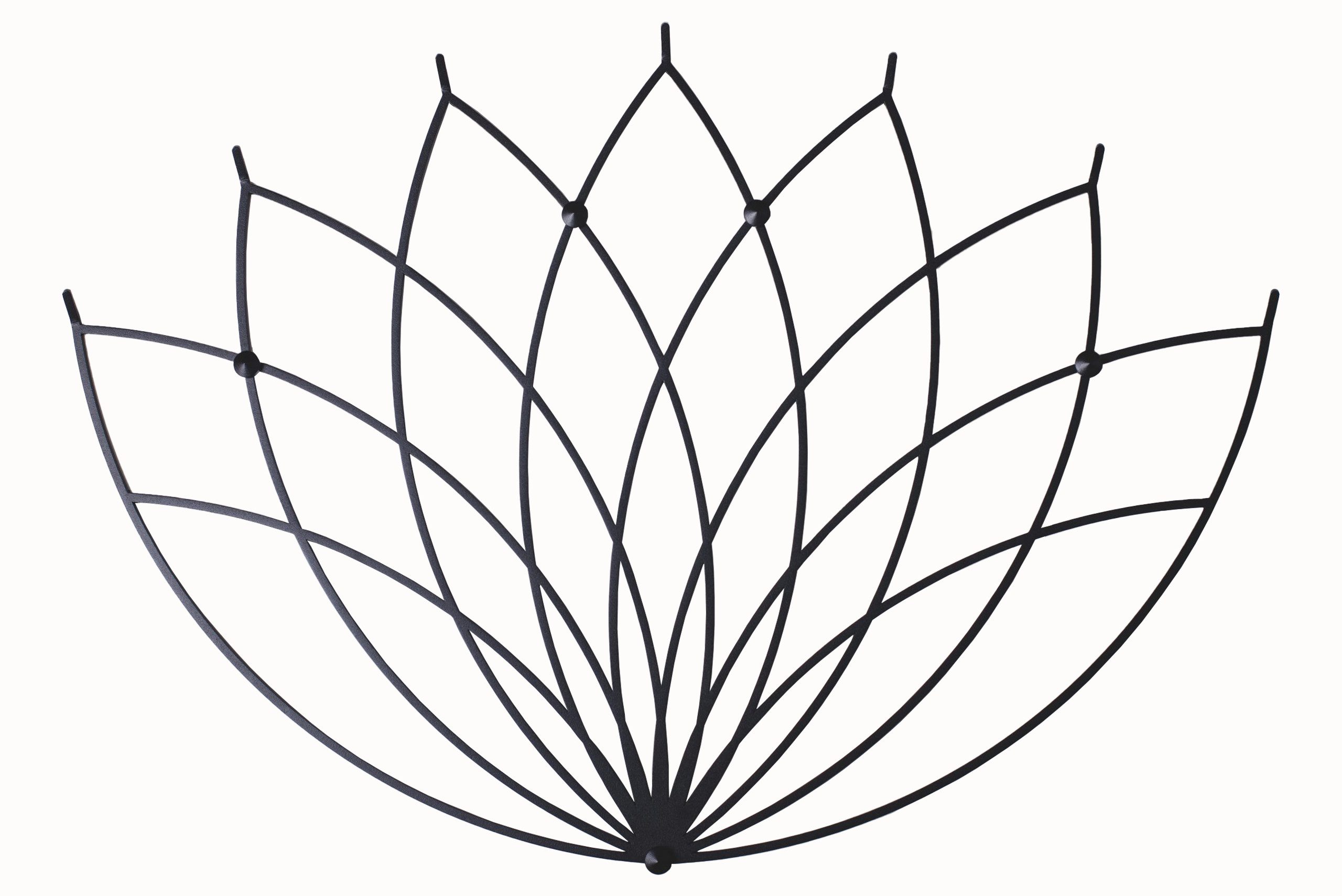 moebel-direkt-online Wandgarderobe Lotos (Design-Garderobe), aus Metall günstig online kaufen