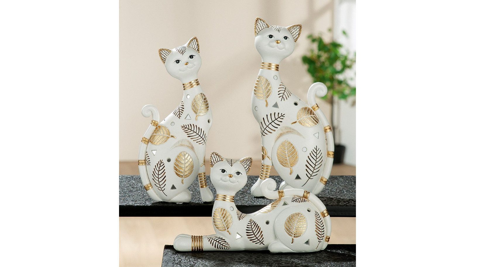 GILDE Dekofigur Katze Pagina in verschiedenen Größen günstig online kaufen