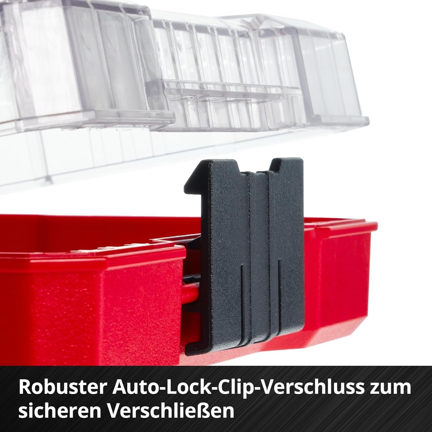 Einhell Bit-Set Einhell XS-CASE 21-tlg. Bit- und Steckschlüssel-Set (25-mm-Bits, Steck, 21-St., XS-CASE 21-tlg. Bit- und Steckschlüssel-Set, 25-mm-Bitsc