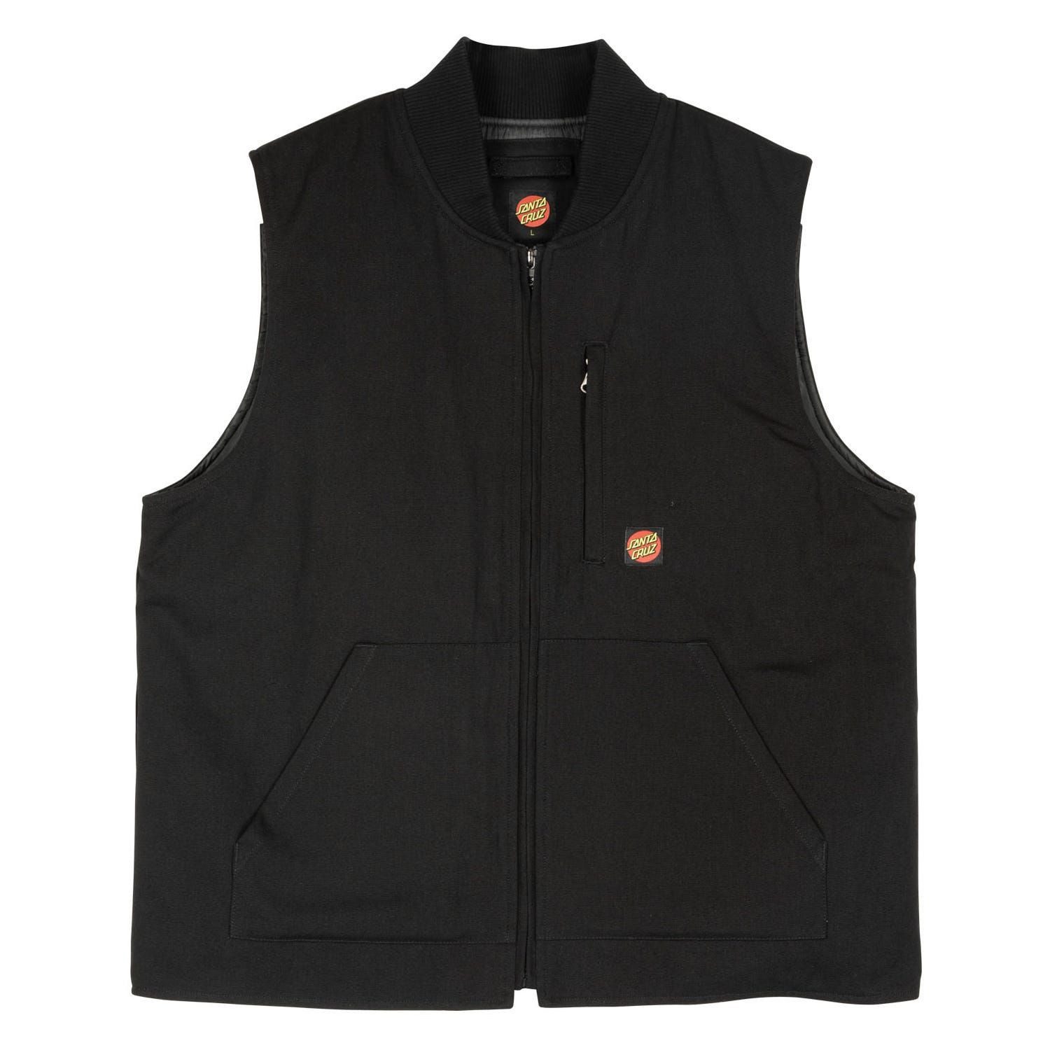 Santa Cruz Steppweste - Weste - Ärmellose Weste - SCA-JKT Classic Label Vest