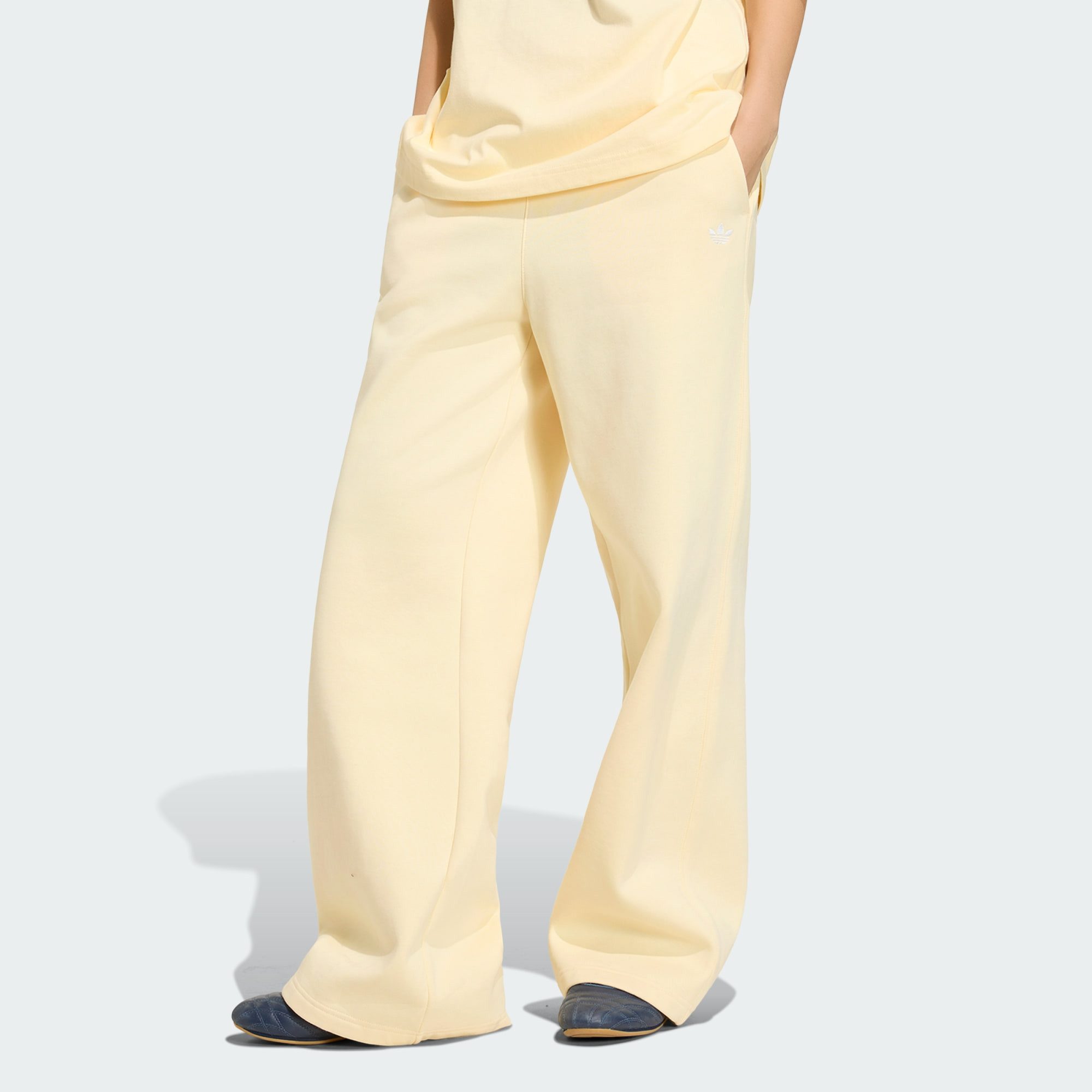 adidas Originals Jogginghose ESSENTIALS FLEECE-HOSE, WEITES BEIN (1-tlg)