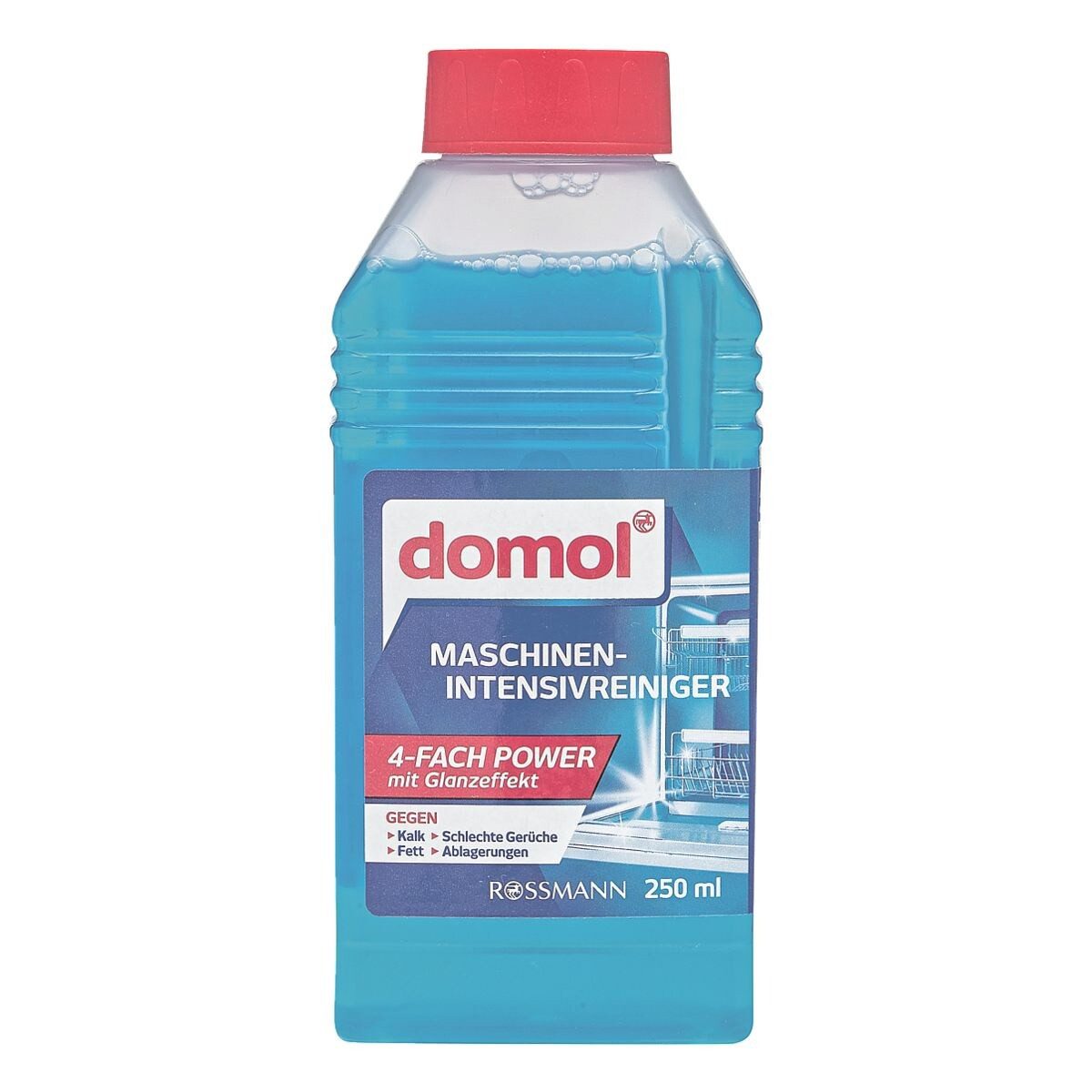 Domol 4-fach Power Spülmaschinenpflege (250 ml, Maschinen-Intensivreiniger)