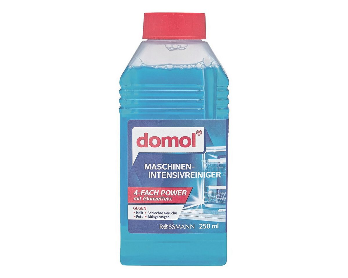 Domol 4-fach Power Spülmaschinenpflege (250 ml, Maschinen-Intensivreiniger)
