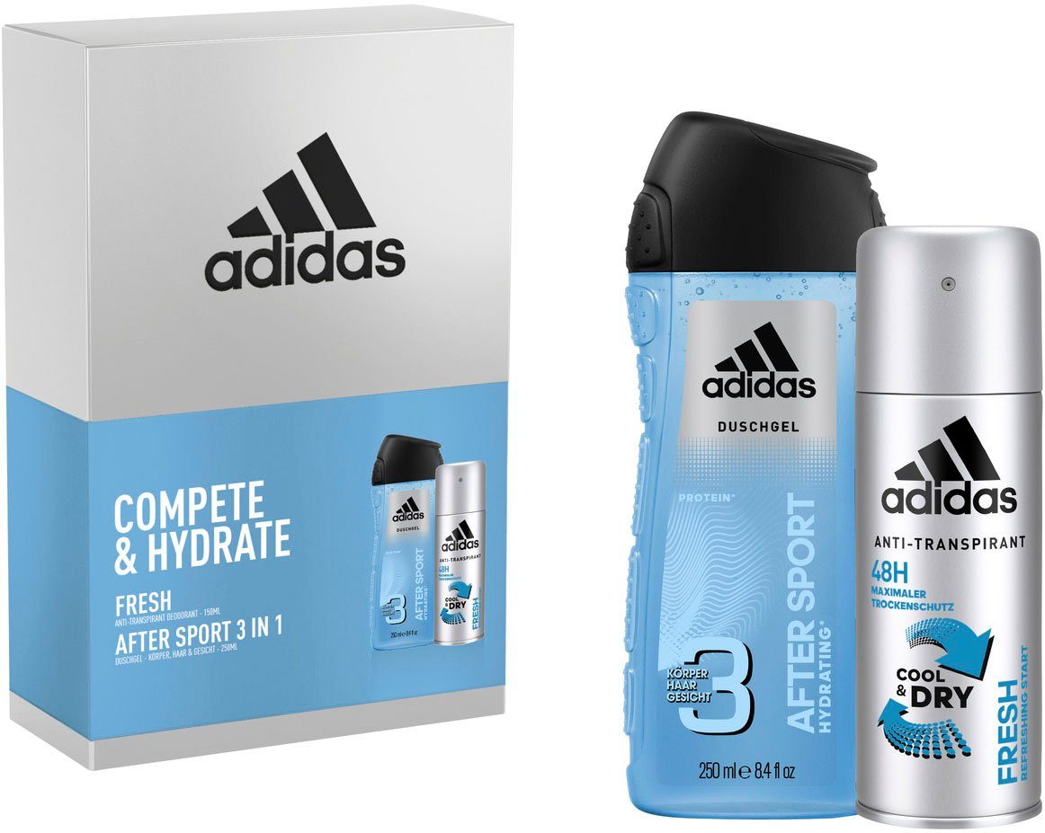 adidas Performance Deo-Set Compete & Hydrate, 2-tlg.