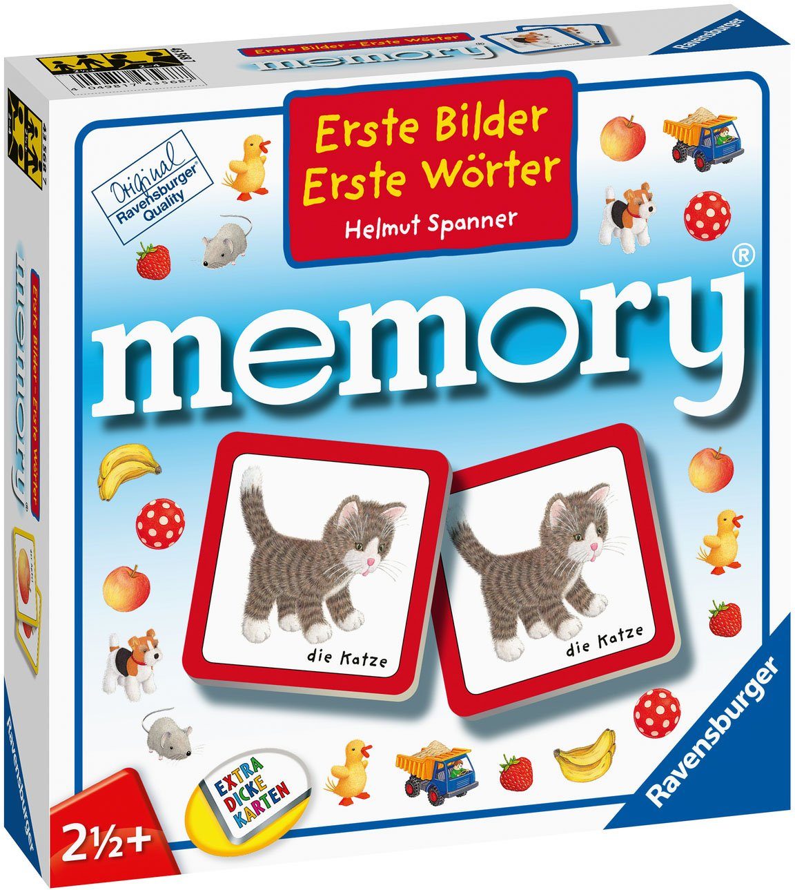 Ravensburger Spiel Erste Bilder Erste Wörter memory®, Kinderspiel, Made in Europe