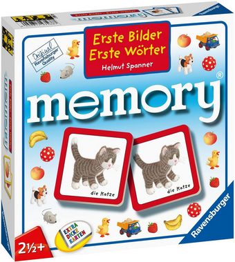 Ravensburger Spiel, Kinderspiel Erste Bilder Erste Wörter memory®, FSC® - schützt Wald - weltweit; Made in Europe