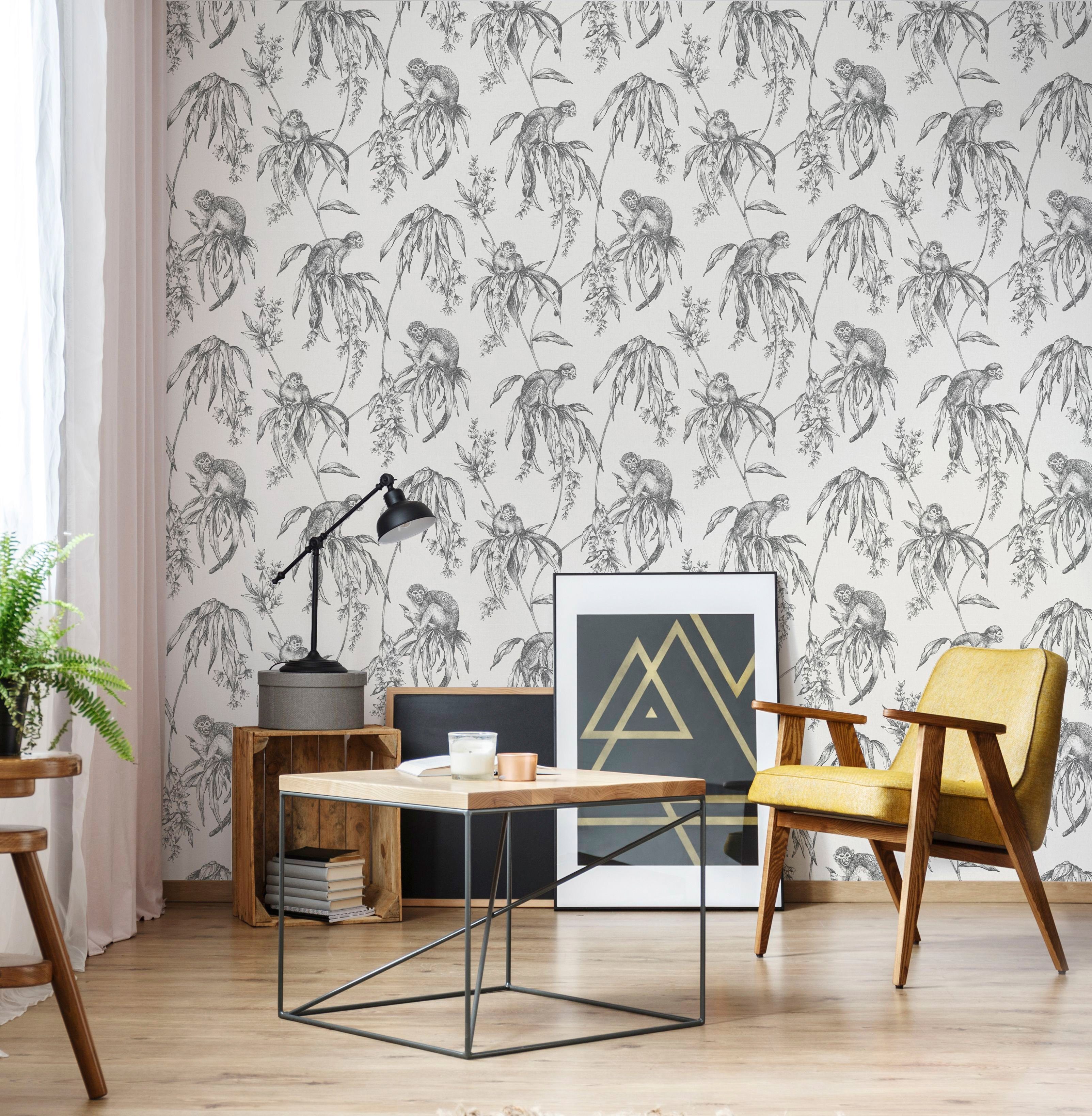 Superfresco Easy Vliestapete Saimiri Monkey günstig online kaufen