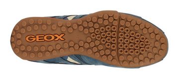 Geox UOMO SNAKE A Sneaker mit stylischem Muster, Freizeitschuh, Halbschuh, Schnürschuh