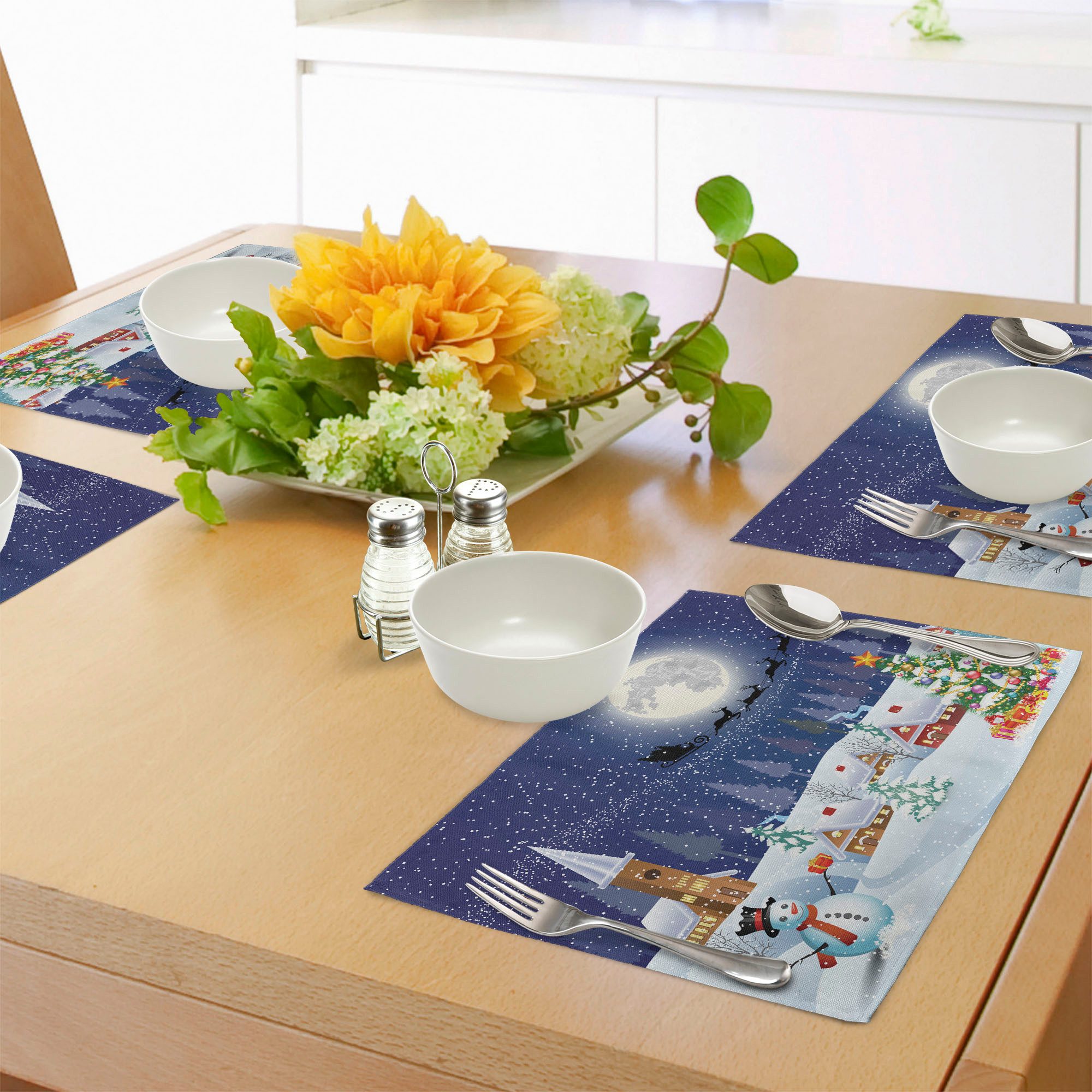 Abakuhaus Platzset Waschbare Stoff Esszimmer Küche günstig online kaufen