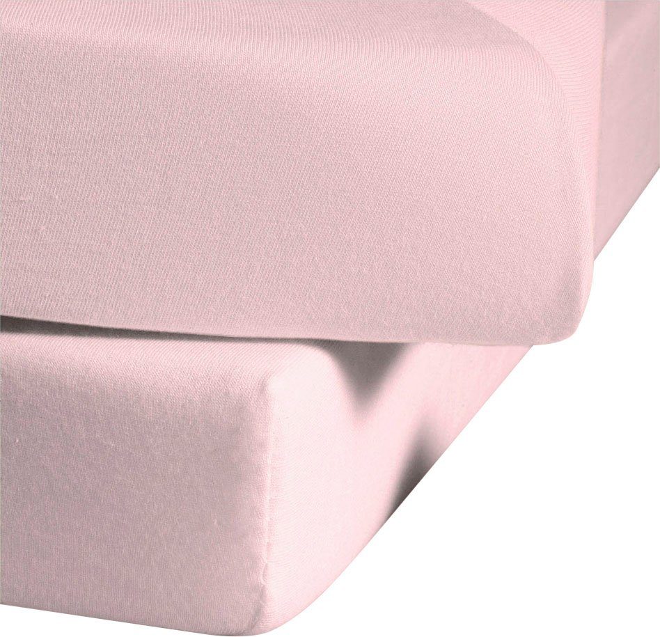 fleuresse Betttuch Colours, Mako-Satin, Gummizug: ohne, günstig online kaufen