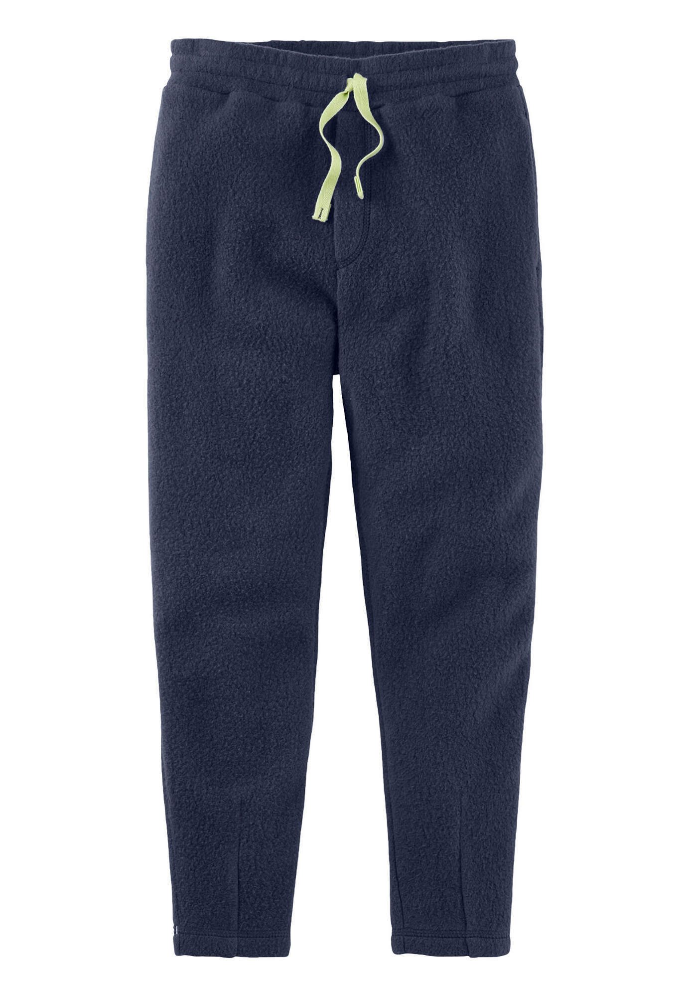 Hessnatur Fleecehose Regular aus reiner Bio-Baumwolle (1-tlg)