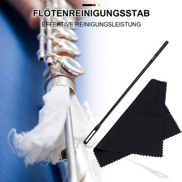 MAGICSHE Reinigungsbürsten-Set Flötenreinigung Set Flötenpflege, Windinstrument Reinigung