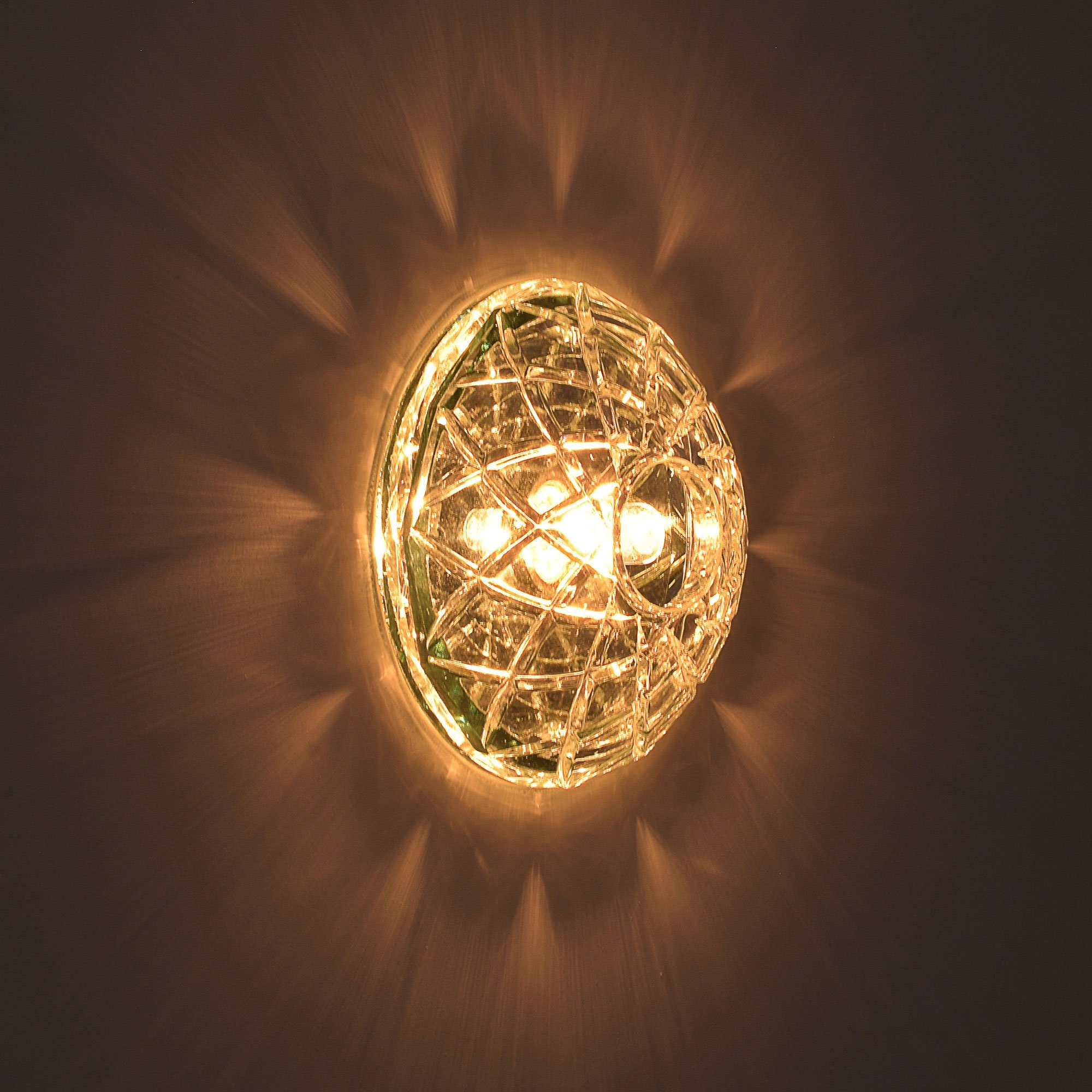 Maxkomfort Einbauleuchte Kristall-Einbaustrahler, ohne Leuchtmittel, Einbau günstig online kaufen