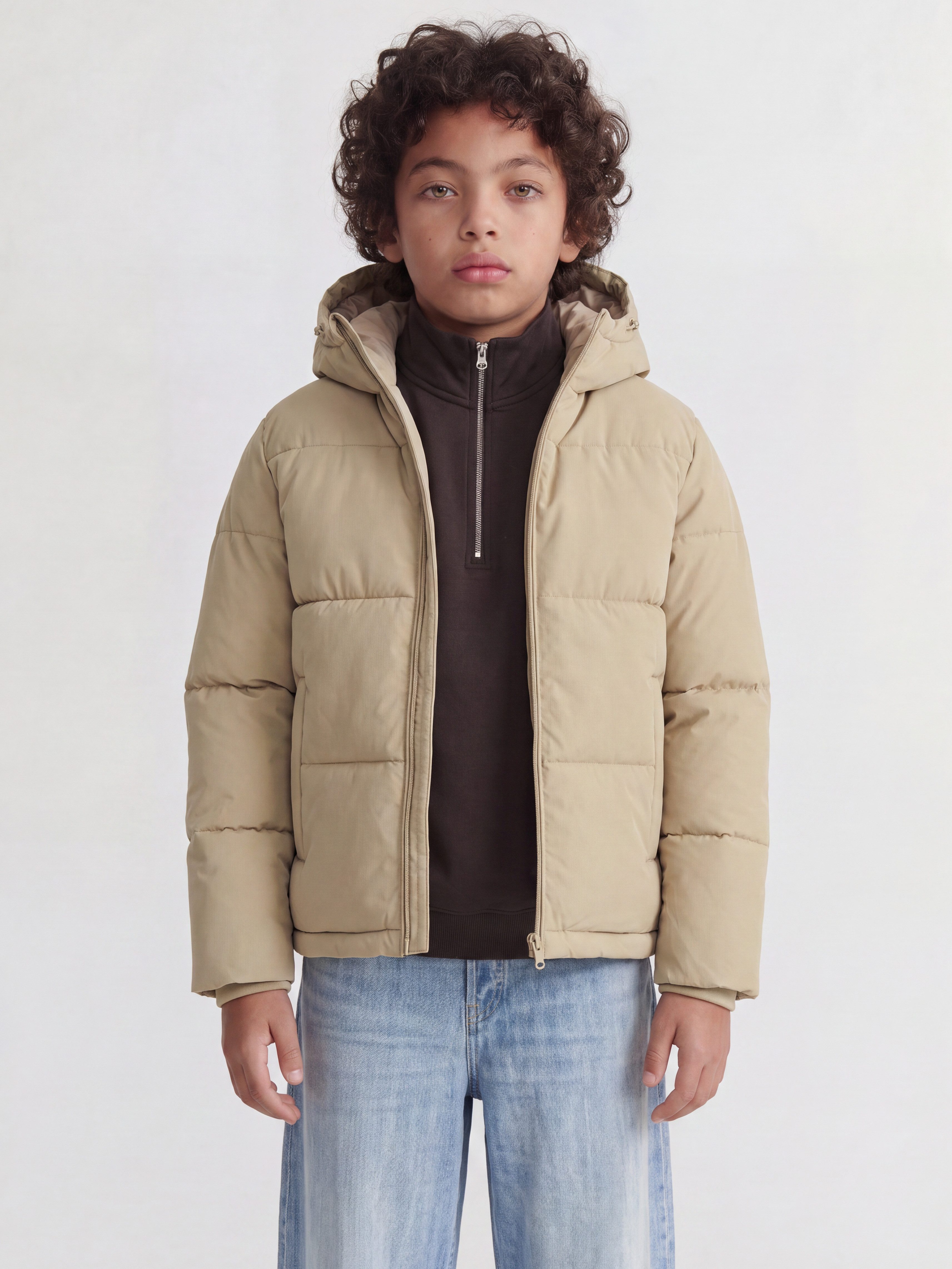Jack & Jones Junior Steppjacke JJGALAXY PUFFER JACKET JNR Kunstfaser, regular fit