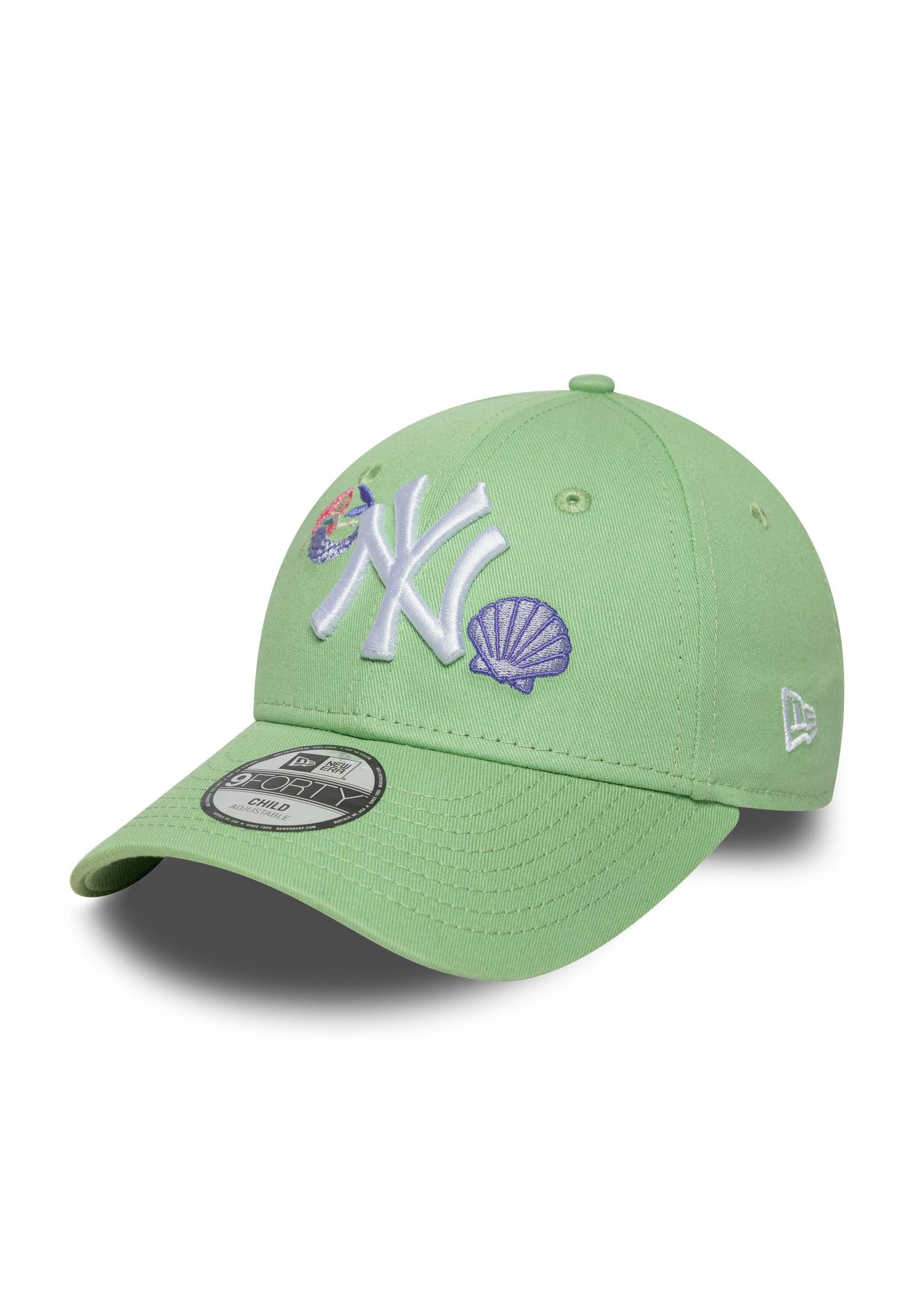 New Era Baseball Cap New York Yankees New Era 9Forty Kids Cap Nautical Icon Meerjungfrau he (1-St)