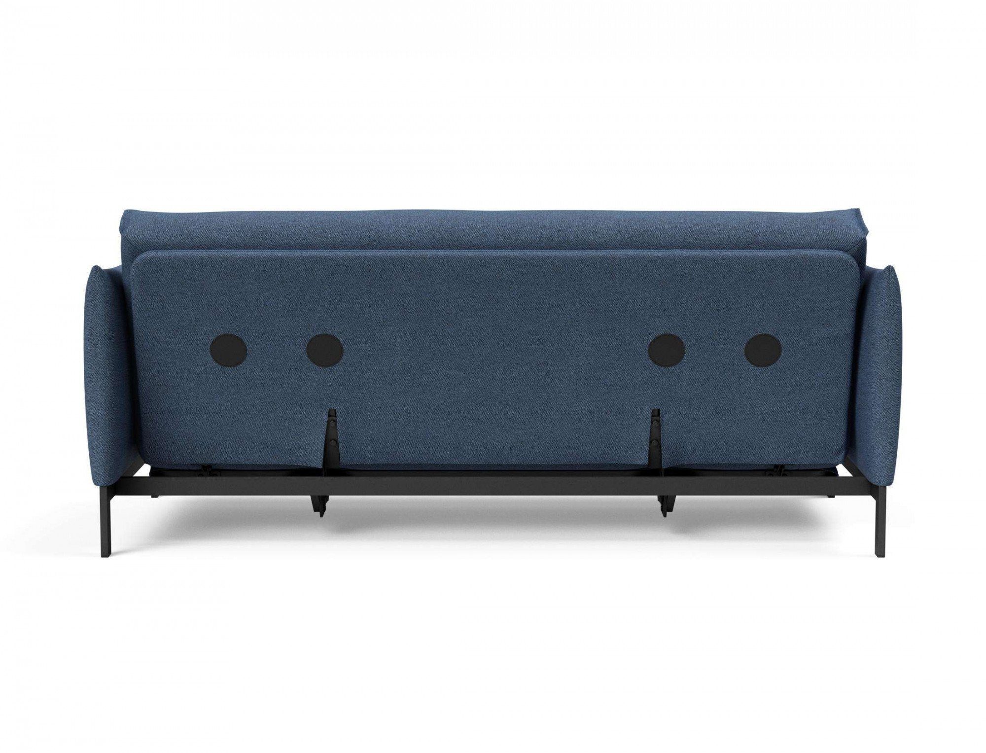 INNOVATION LIVING ™ 3-Sitzer Junus innovativ und bequem, Schlafsofa, mit schmalen Armlehnen, tolle Verstellmöglichkeiten, Designschlafsofa