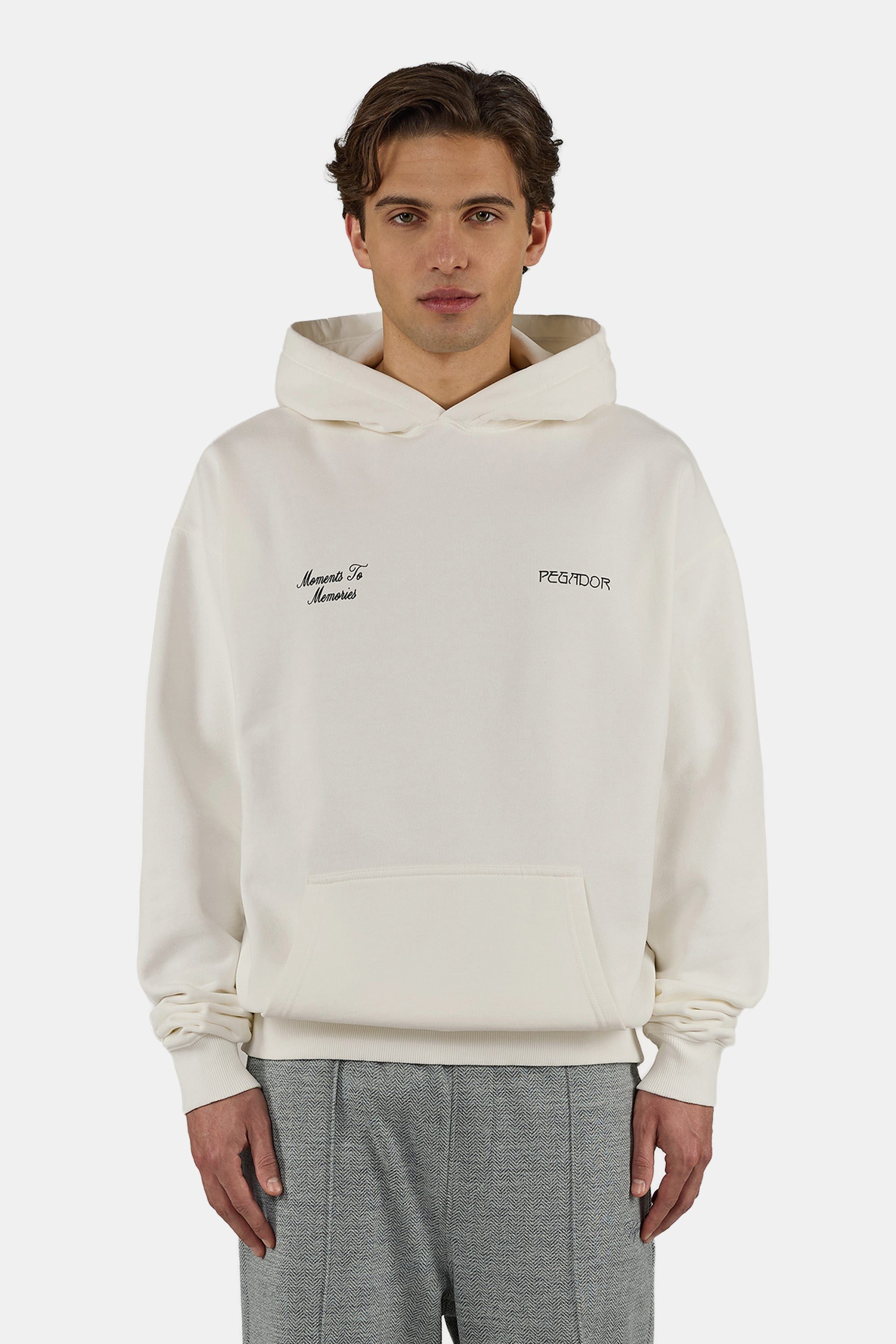 PEGADOR Kapuzensweatshirt Zernez Oversized Hoodie Baumwollmischung, oversiz günstig online kaufen