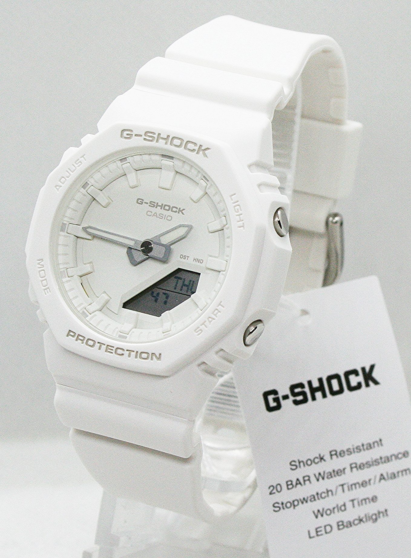 CASIO G-SHOCK Quarzuhr Casio Damenuhr G Shock GMA-P2100-7AER, (1-tlg)