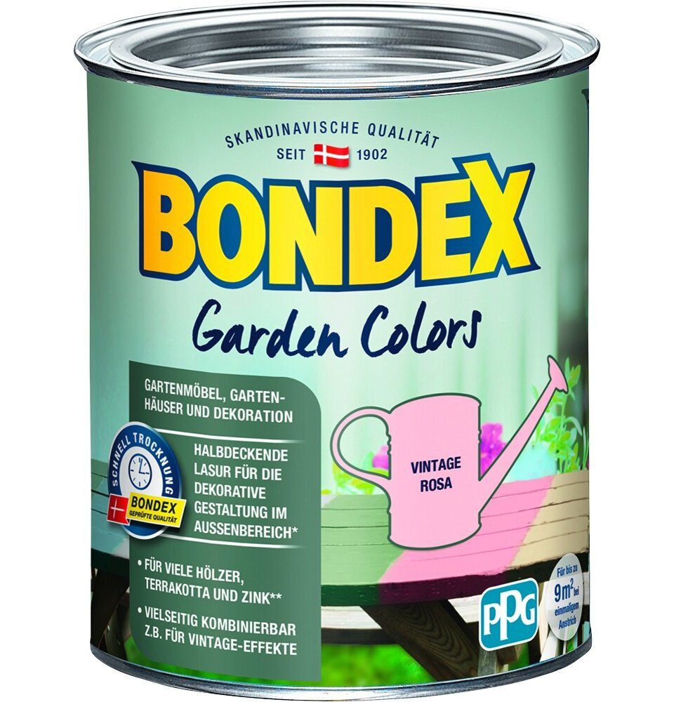 Bondex Wetterschutzfarbe BONDEX Garden Colors halbdeckende günstig online kaufen