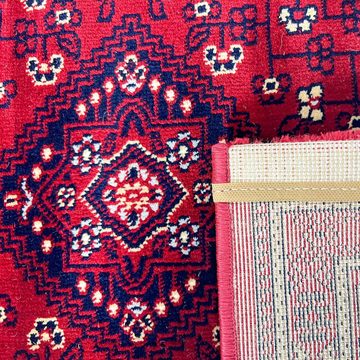 Teppich Eleganter Orientteppich, Blumen Muster, in rot, Teppich-Traum, rechteckig, Höhe: 13 mm
