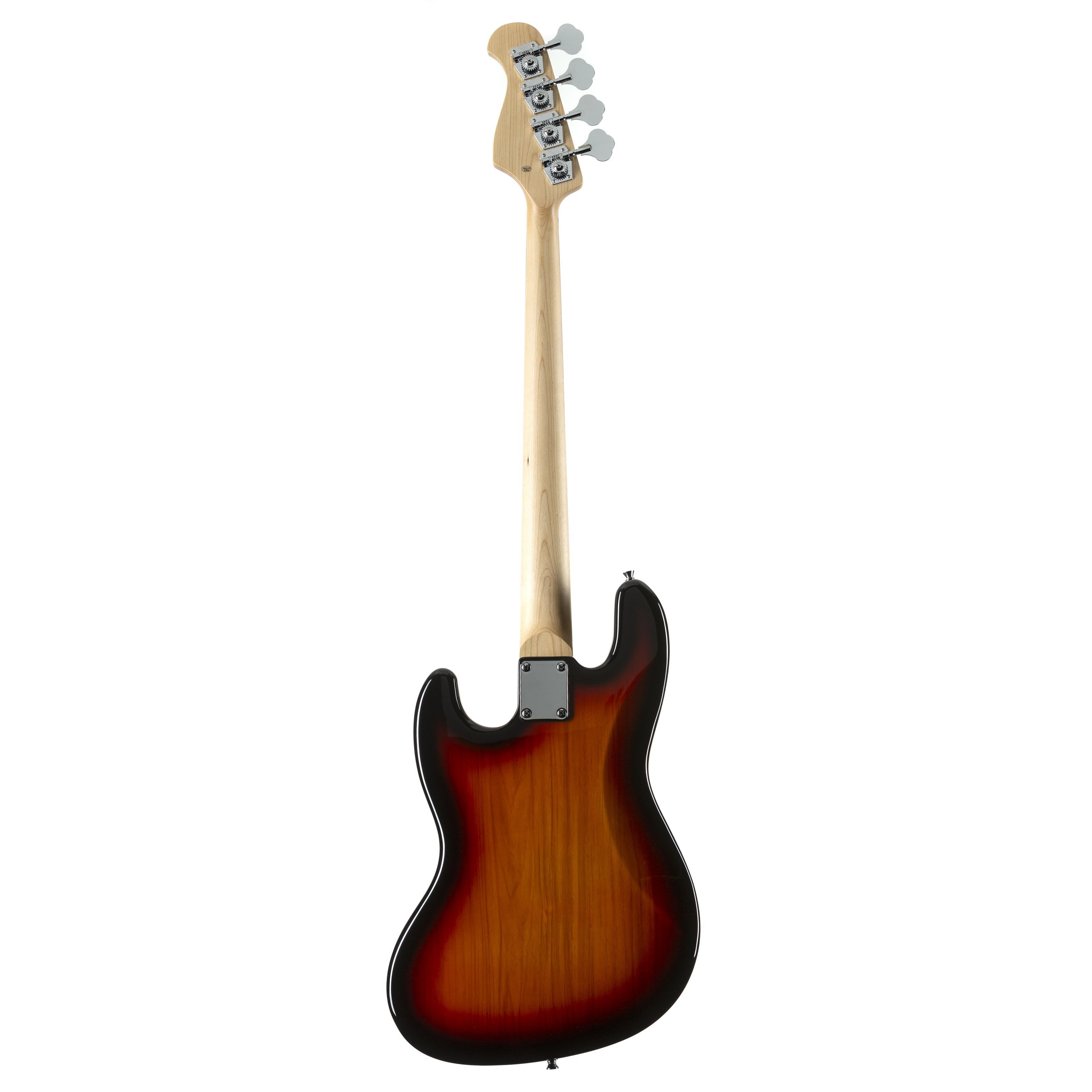 J & D E-Bass, E-Bässe, 4-Saiter E-Bässe, JB II Sunburst - E-Bass