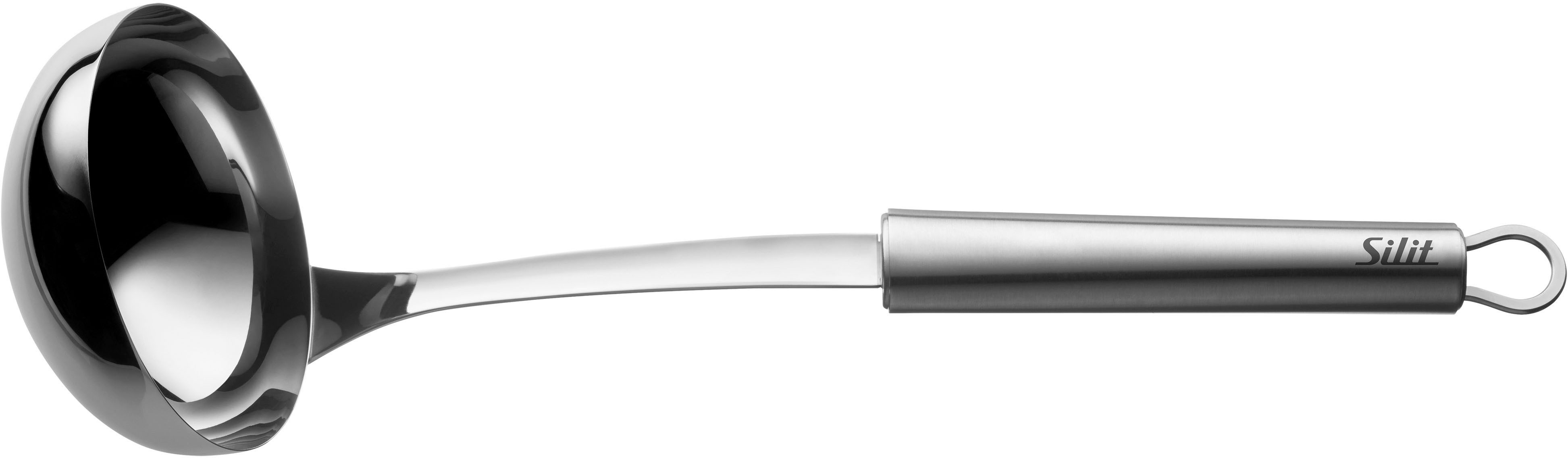 Silit Schöpflöffel Classic Line, Portionsschöpfer 30 cm, Suppenkelle, tropffreies Servieren, Edelstahl