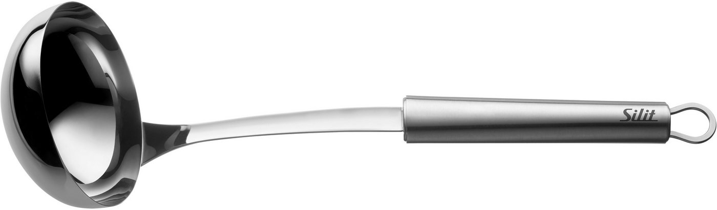 Silit Schöpflöffel Classic Line, Portionsschöpfer 30 cm, Suppenkelle, tropffreies Servieren, Edelstahl