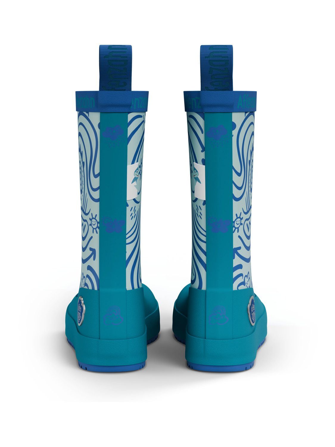 Affenzahn Vegan Plashy Gummistiefel nach Barfußschuhprinzip – Bild 3 von 5