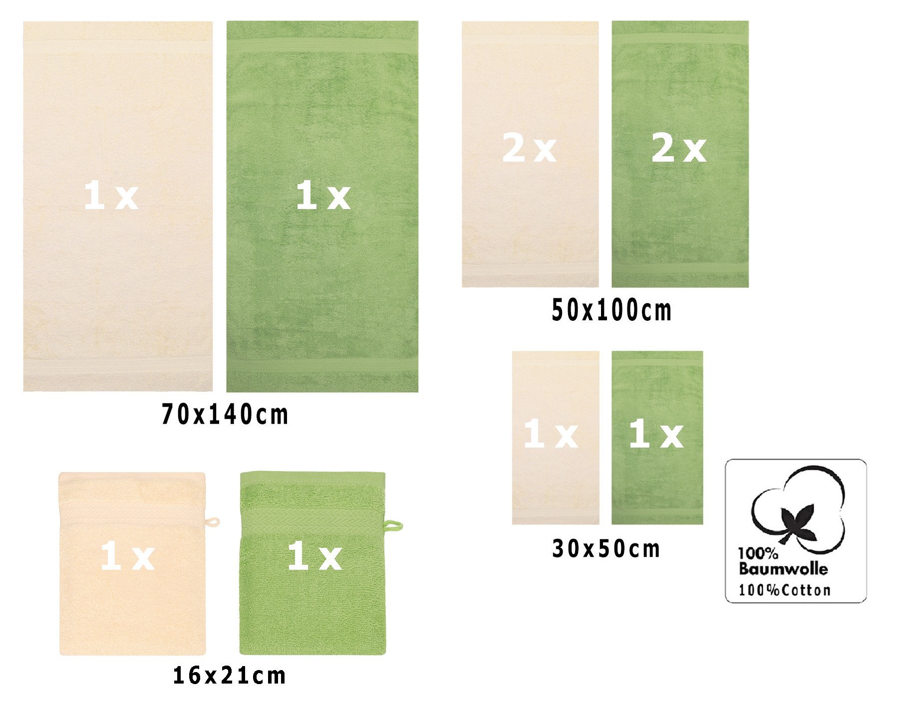 Betz Handtuch Set 10-TLG. Premium Farbe günstig online kaufen