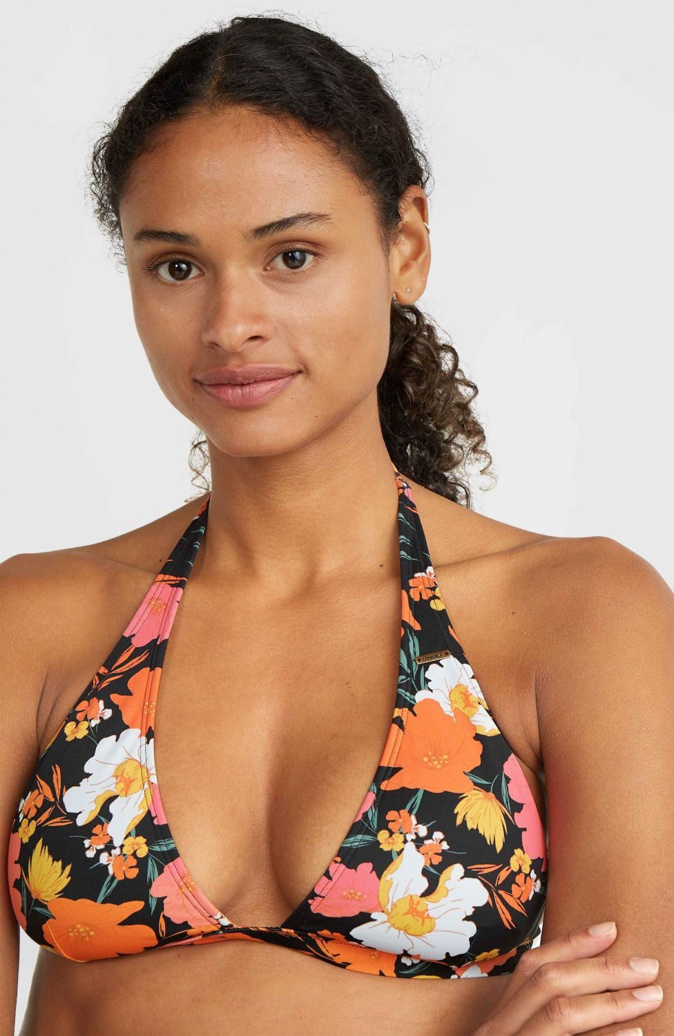 O'Neill Triangel-Bikini O'Neill Bikini-Set Marga Rita Black Blümchen günstig online kaufen