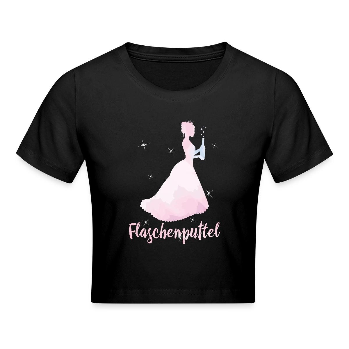 T-Shirt Flaschenputtel JGA Junggesellinnenabschied Party Crop Top