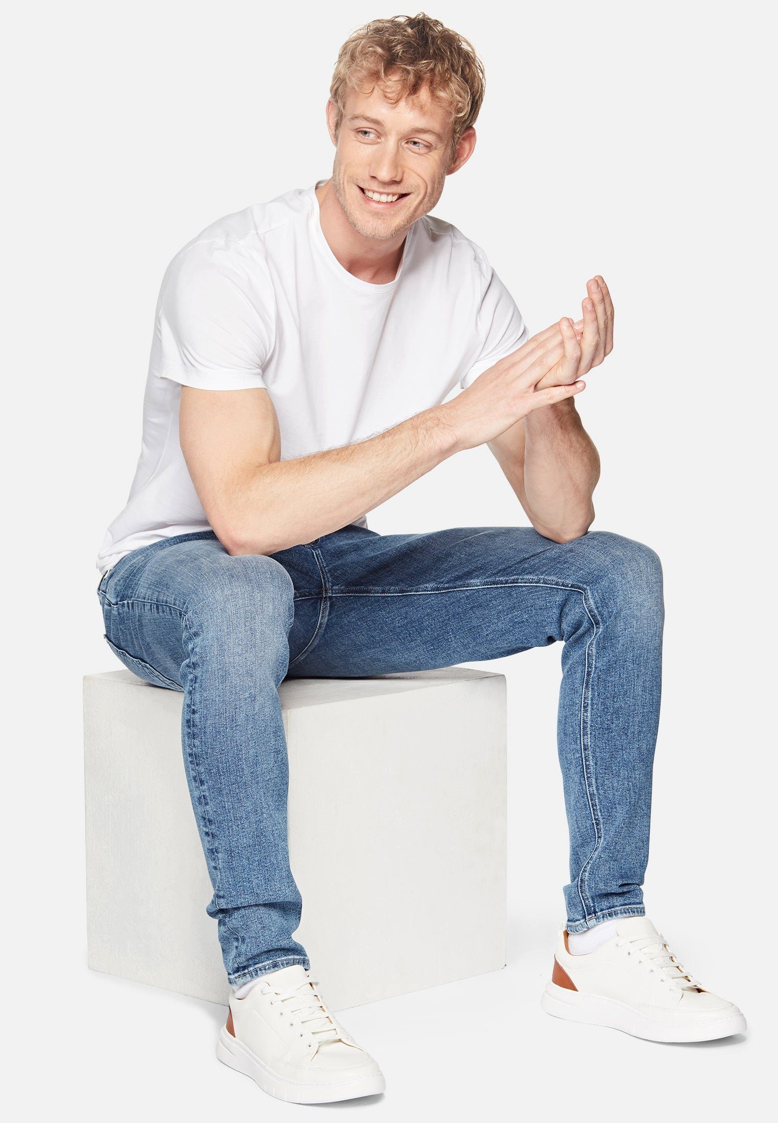 Mavi Skinny-fit-Jeans Leo Indigo Blue Skinny