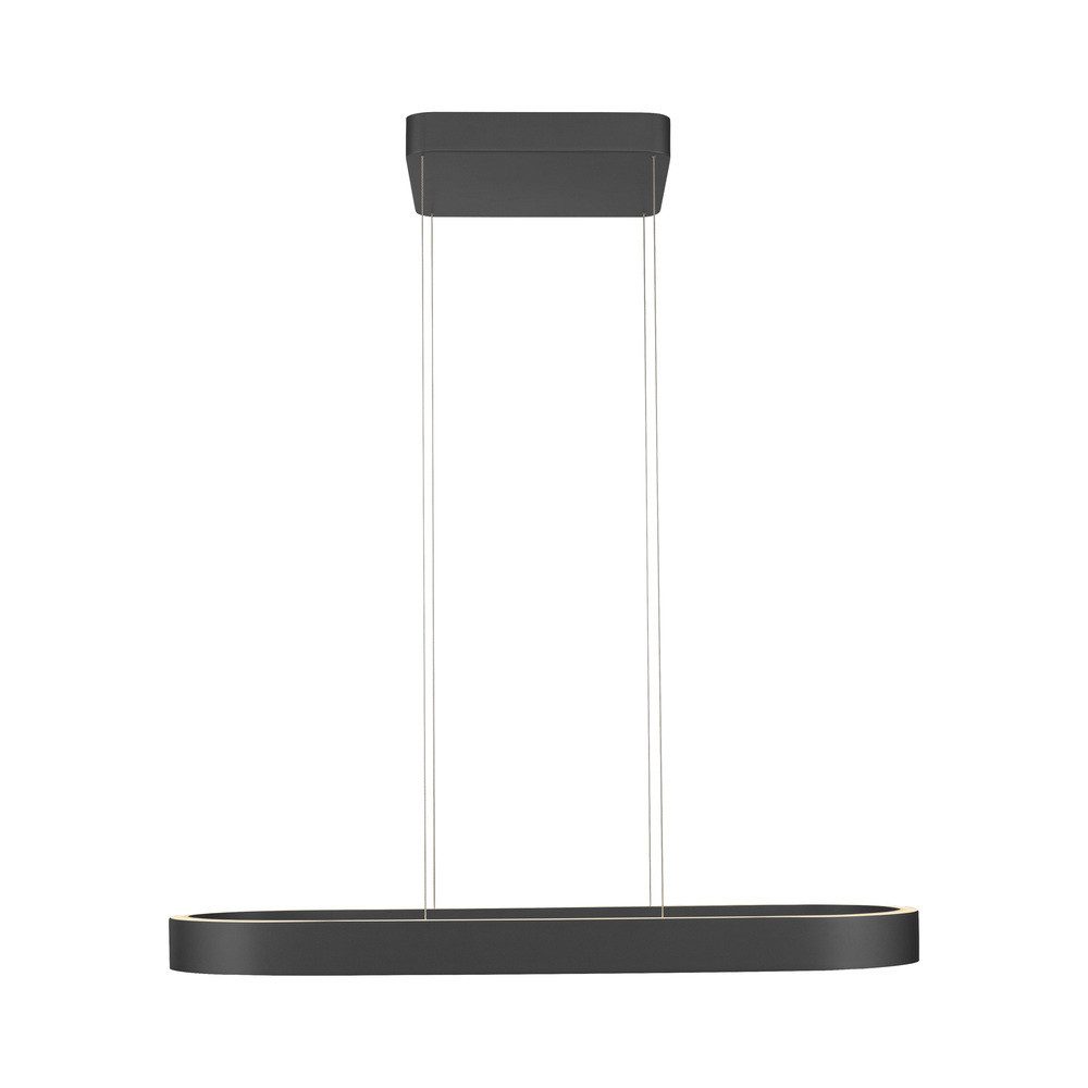 Paul Neuhaus LED Pendelleuchte LED Pendellampe Q-STRETTO, Farbtemperaturregelung (CCT), dimmbar höhenverstellbar, 2xLED/22Watt, warmweiss-kaltweiß (CCT), höhenverstellbar Up&Down Licht CCT