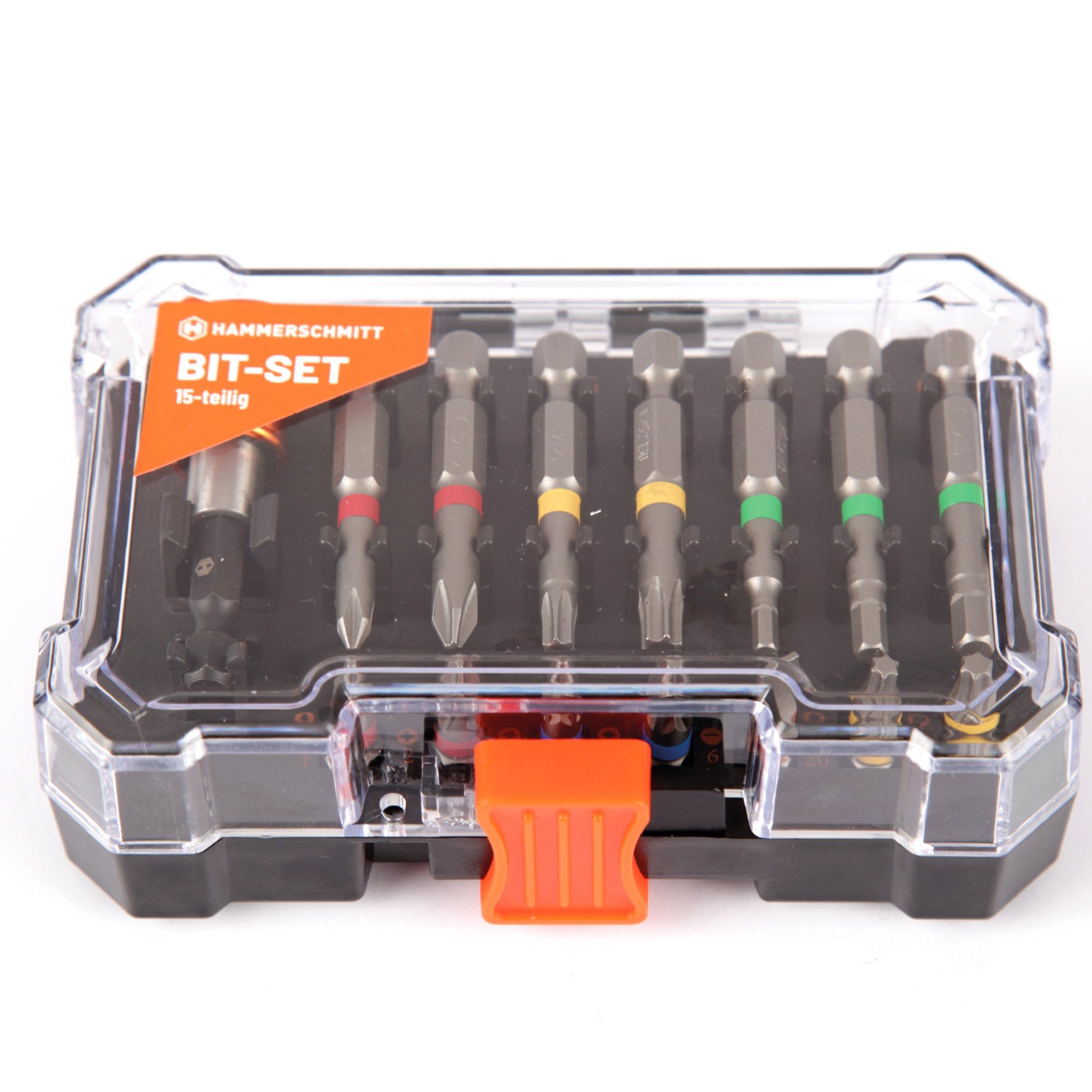 Bestlivings Bit-Set Hammerschmitt, Set, 15-St., Schraubendreher Bit Set - inkl. Schnellwechsel Bithalter