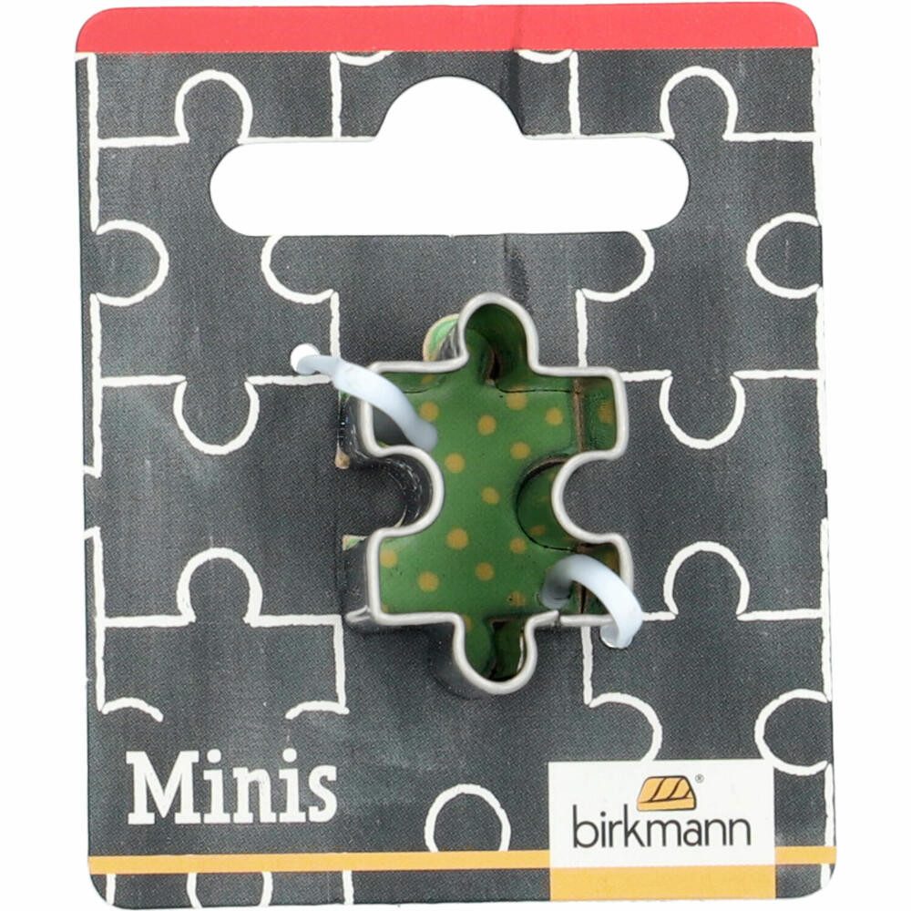 Birkmann Ausstechform Mini Puzzle 2.5 cm, Edelstahl