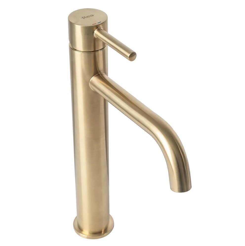 wohnwerk.idee Badarmatur Waschbeckenarmatur Wasserhahn Gold Einhebelmischer günstig online kaufen