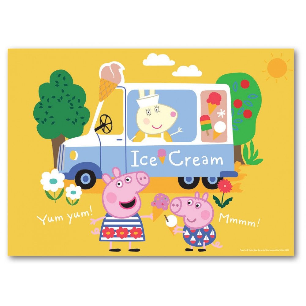 PAW PATROL Spiel Peppa Pig Puzzle 50 Teile, Puzzle