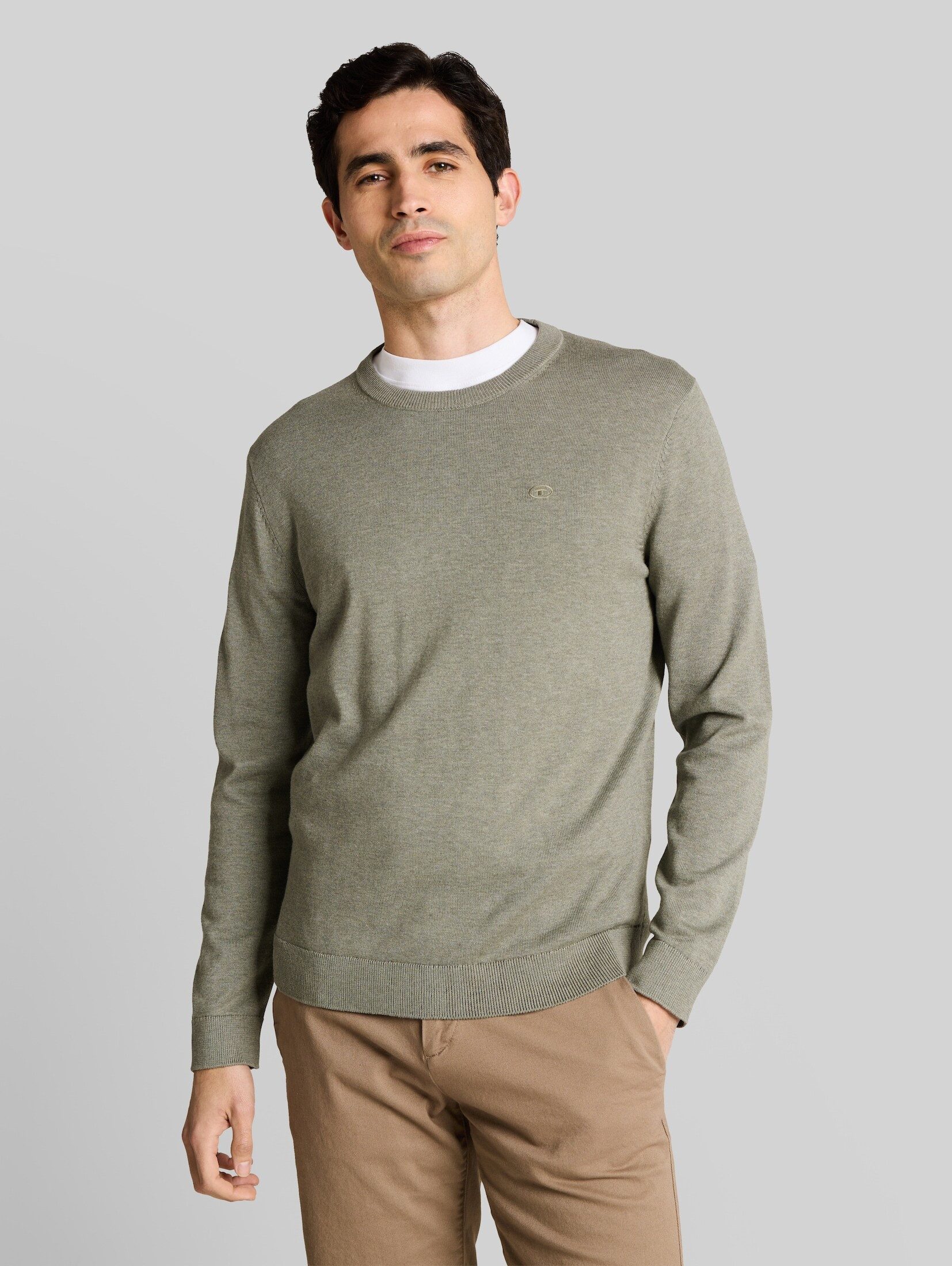 TOM TAILOR Strickpullover Pullover & Strickjacken Basic Strickpullover aus Baumwolle