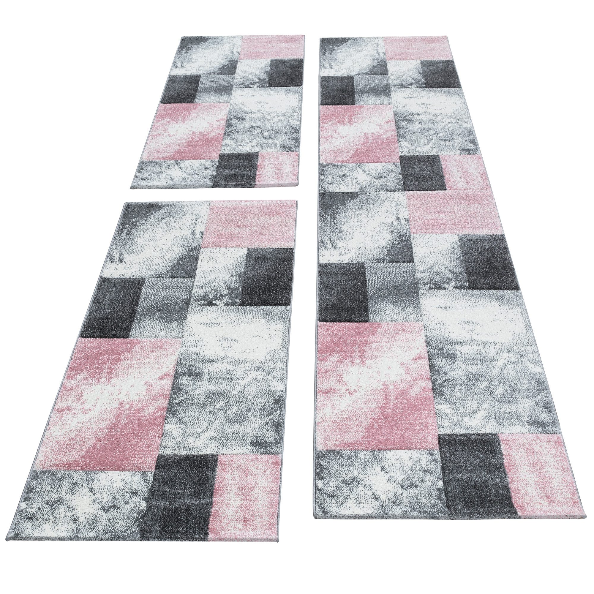 SIMPEX24 Kurzflor-Bettumrandung Unicolor - Einfarbig, Höhe günstig online kaufen