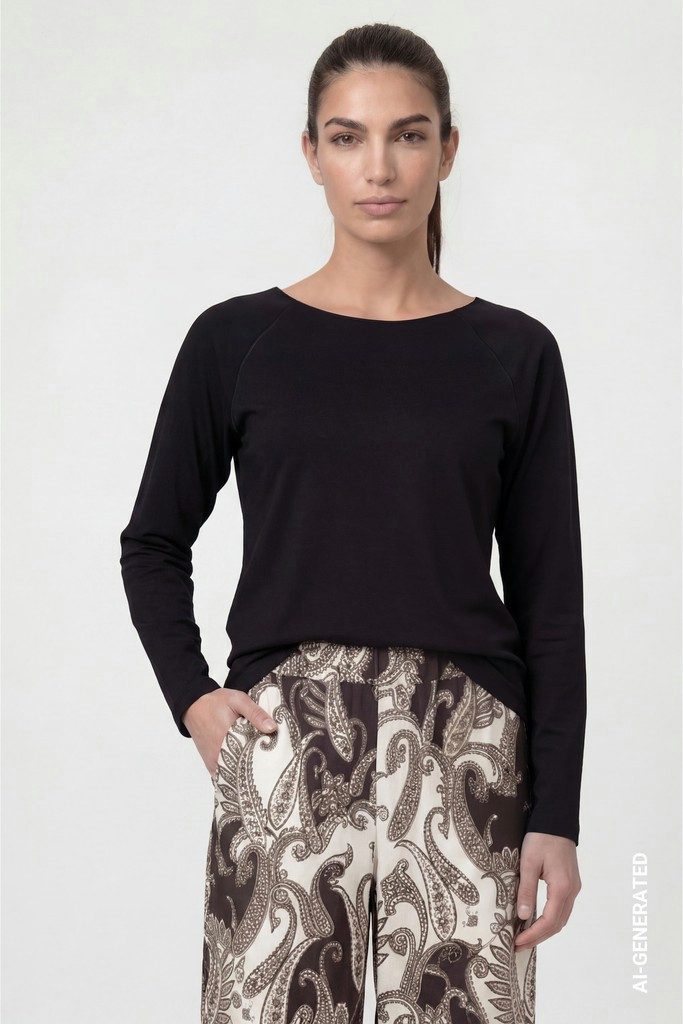 Monari Langarmshirt Pullover