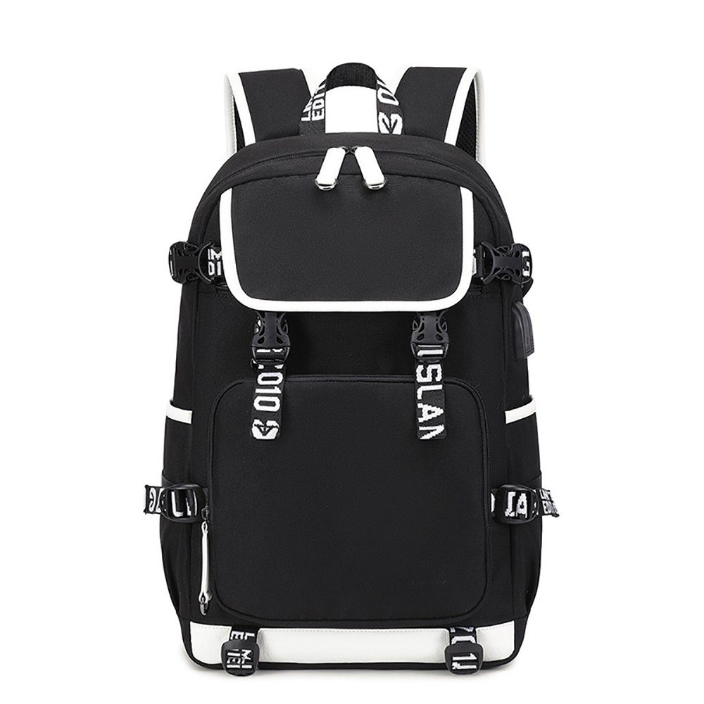 GelldG Rucksack Schulrucksack Schultaschen-Set für Schulranzen Teenager, Schüler