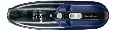 BOSCH Akku-Handstaubsauger BHN20L 20Vmax, hohe Saugkraft, lange Laufzeit, flexible Reinigung, beutellos, ideal für Polster und Auto, leicht, kabellos