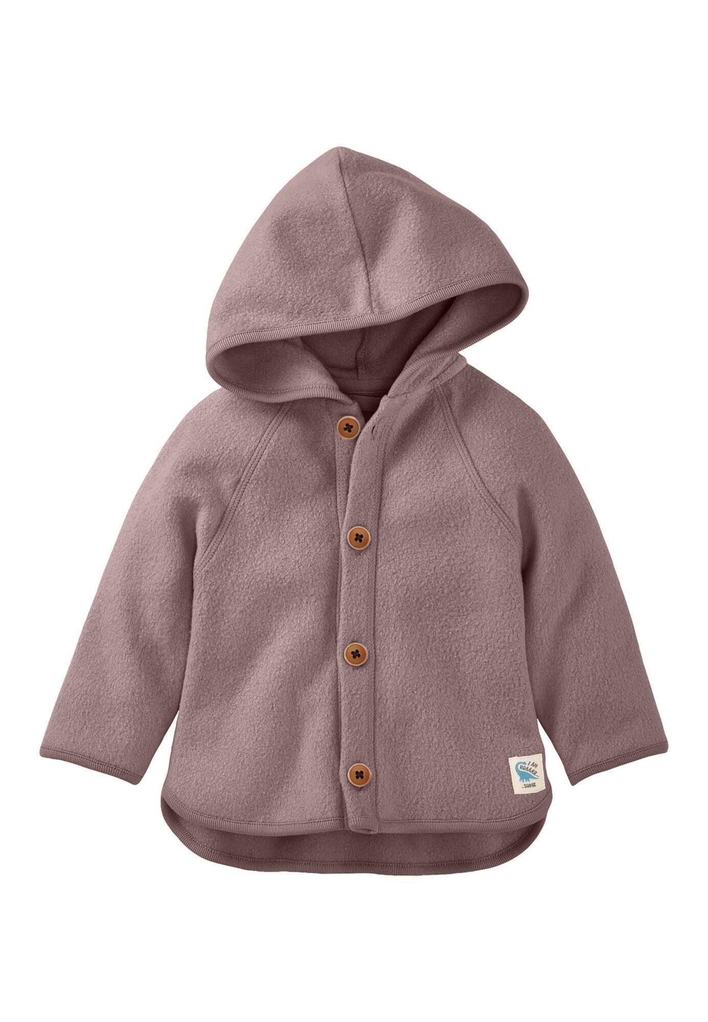 Hessnatur Fleecejacke aus reiner Bio-Baumwolle (1-St) günstig online kaufen