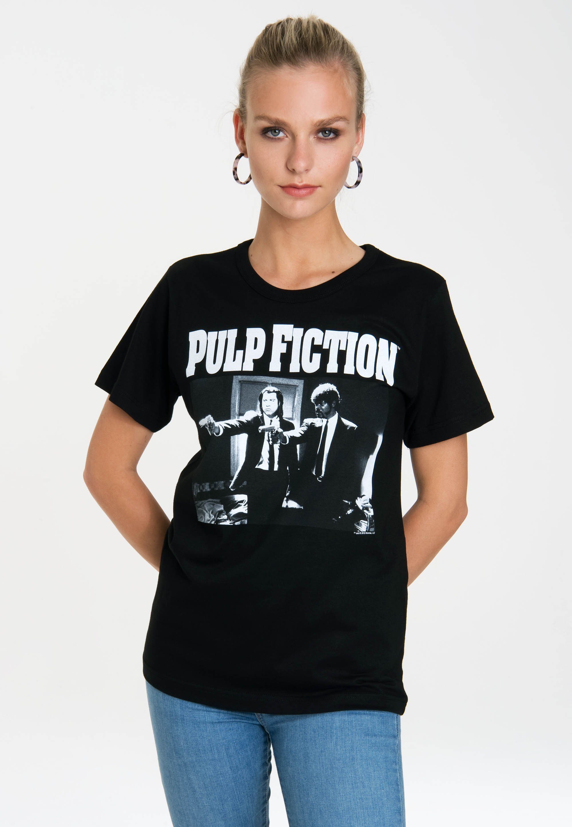 LOGOSHIRT T-Shirt "Pulp Fiction" mit lizenziertem Originaldesign günstig online kaufen