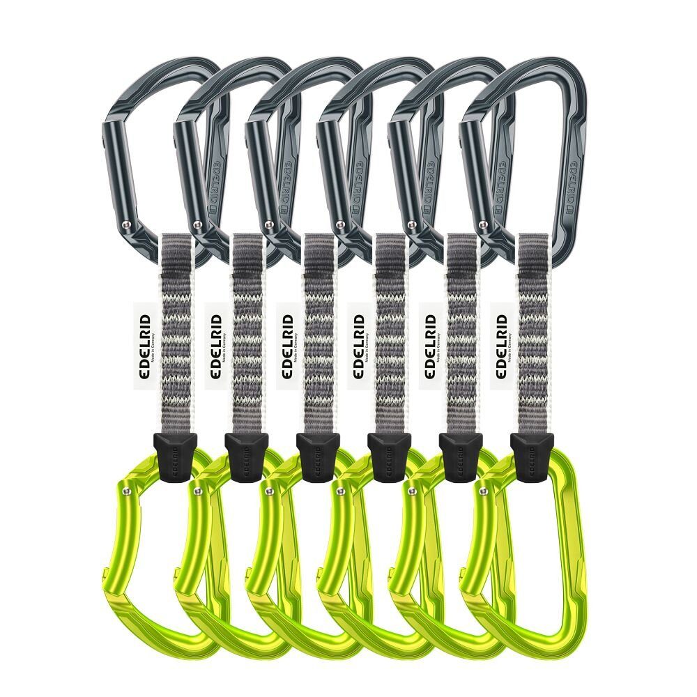 Edelrid Klettergurt Express-Set Pure, Robuster Karabiner mit Keylock-Verschluss