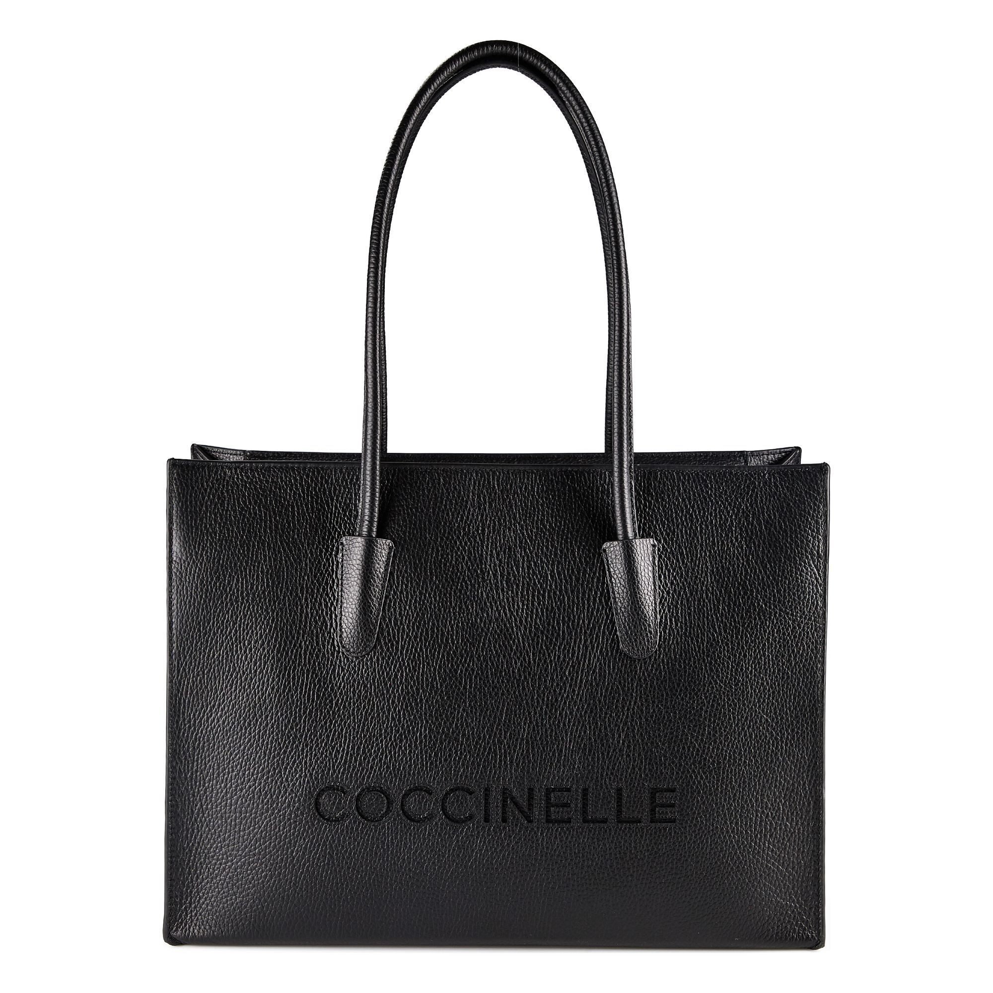 COCCINELLE Schultertasche Myrtha, Leder
