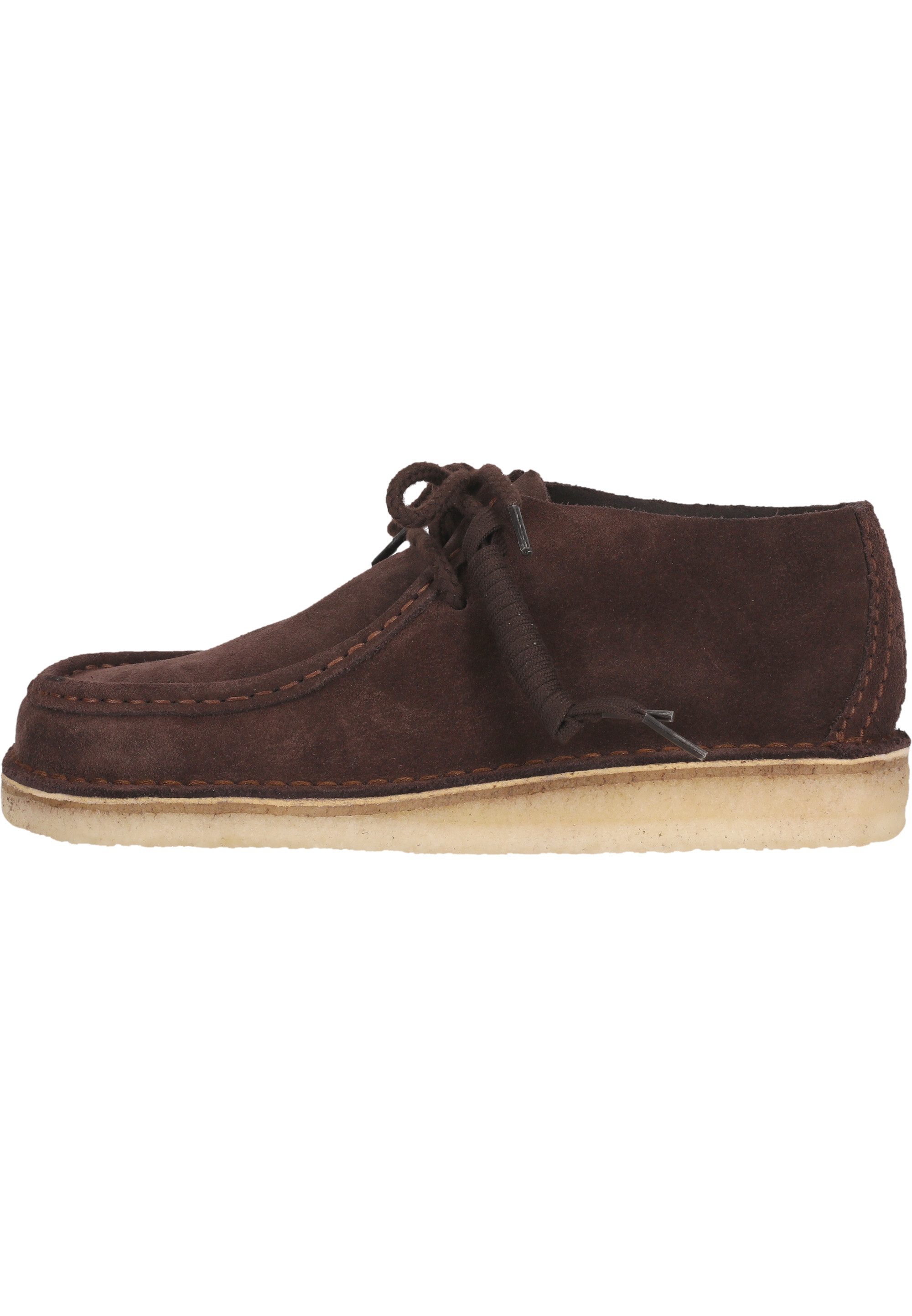 Clarks Desert Nomad Schnürschuh mit leichter Kreppsohle